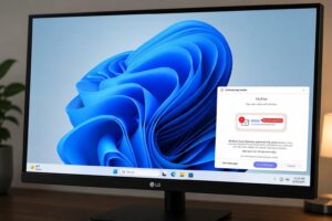 McAfee Windows 11 LG
