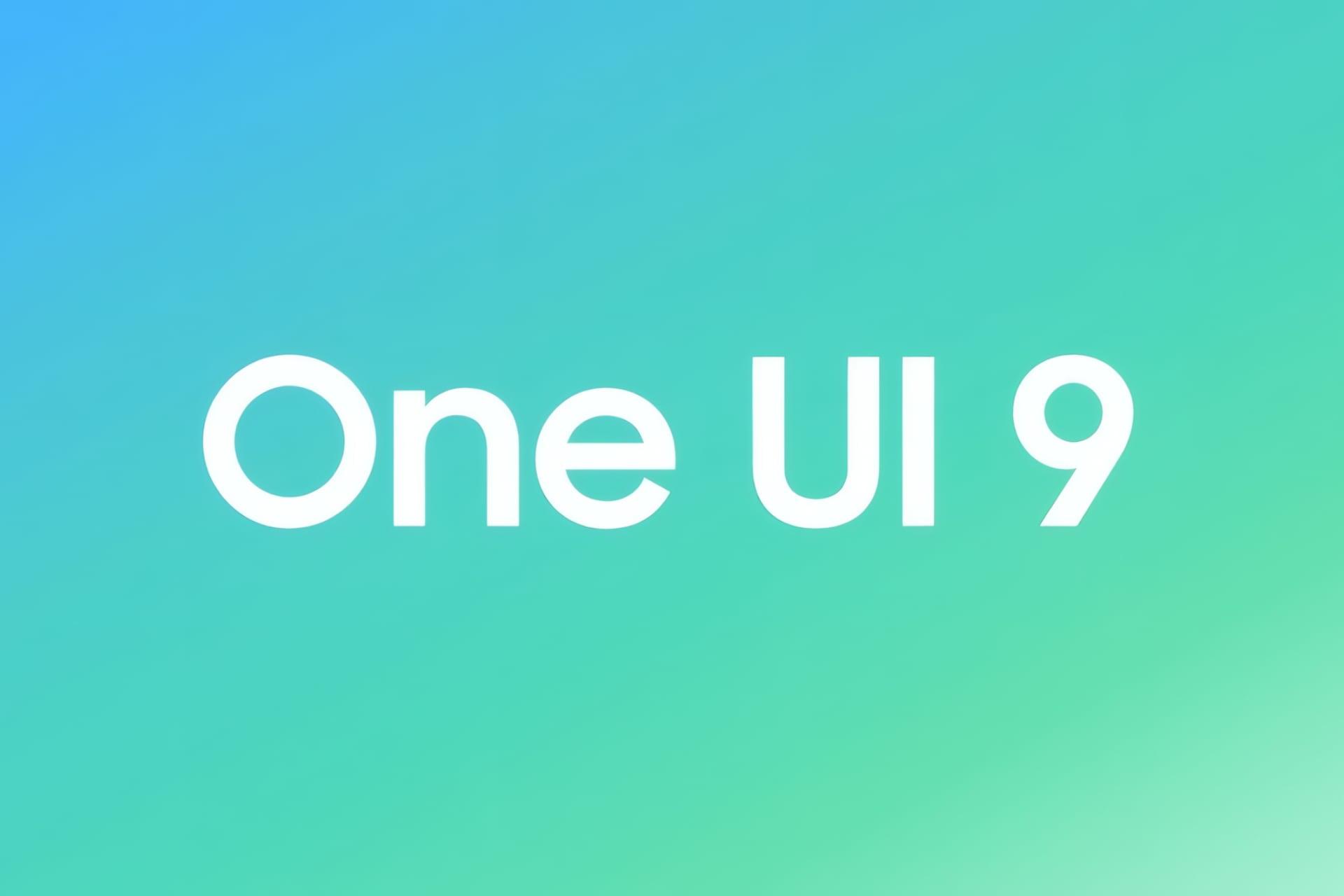 One UI 9 One UI 9 - Samsung