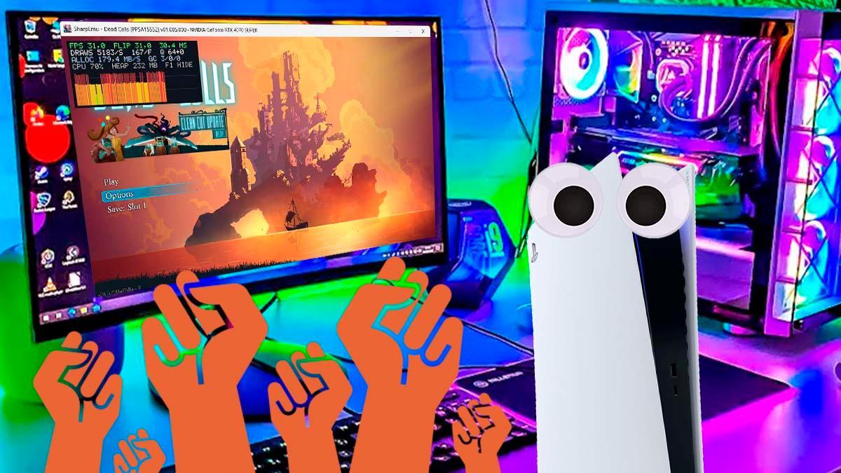 SharpEmu ejecutando juegos SharpEmu emulador PS5