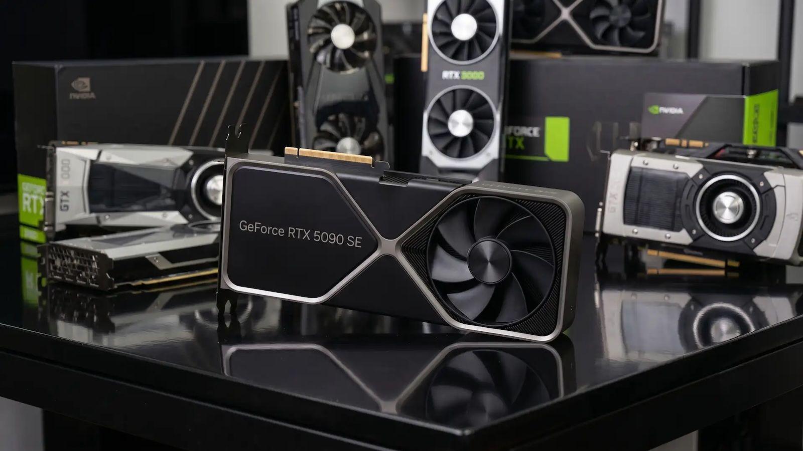 RTX 5090 Imagen de la tarjeta gráfica RTX 5090
