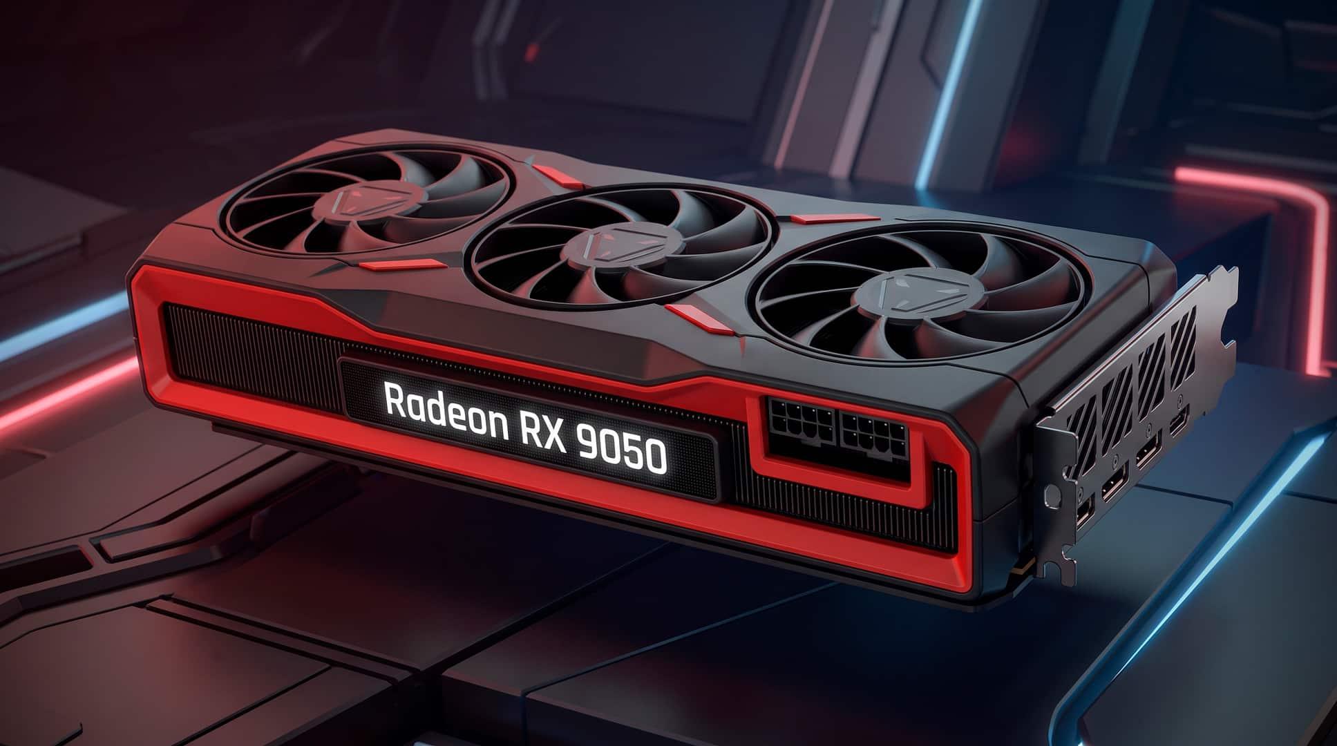 Especificaciones de la Radeon RX 9050 Radeon RX 9050 especificaciones