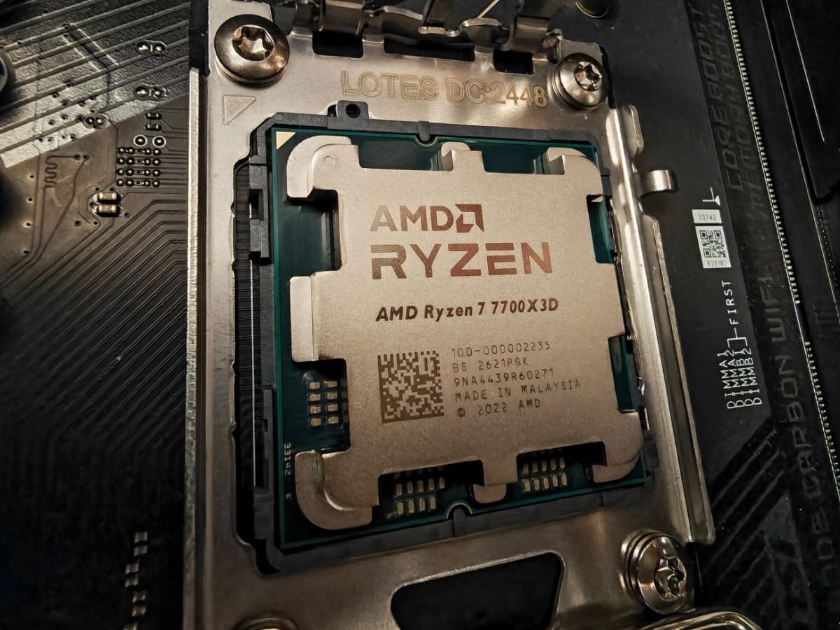 AMD Ryzen 7 7700X3D especificaciones AMD Ryzen 7 7700X3D detalle