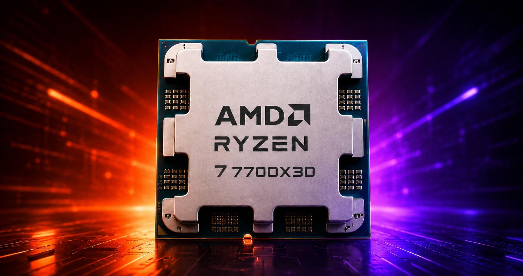 AMD Ryzen 7 7700X3D Procesador AMD Ryzen 7 7700X3D