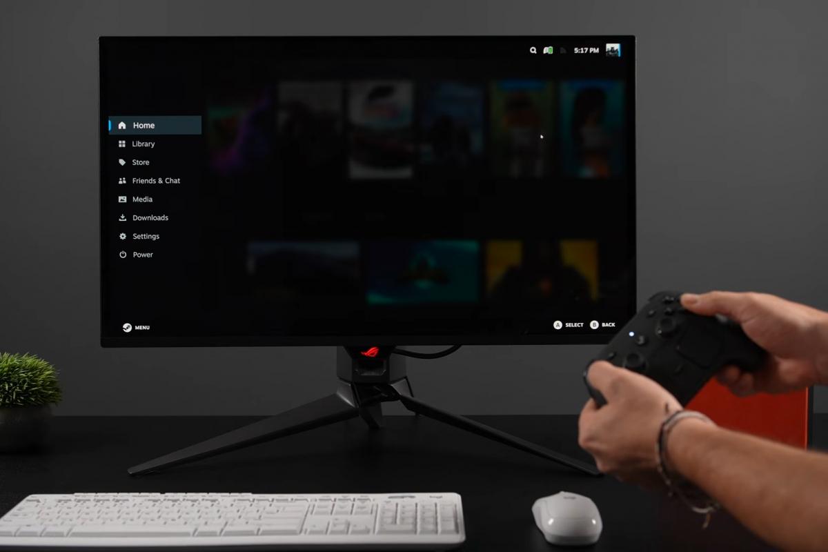 Steam Machine con Windows 11 instalado Steam Machine con Windows 11