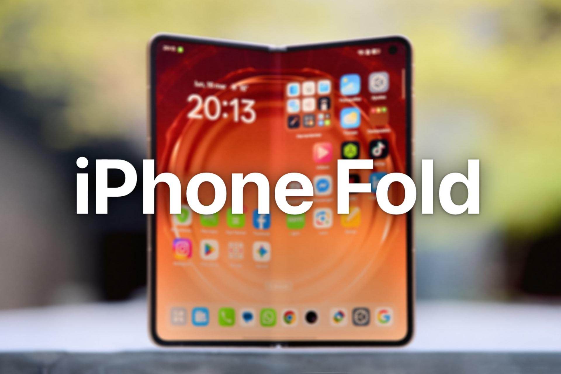 Pantalla flexible Apple Pantalla interior del iPhone plegable