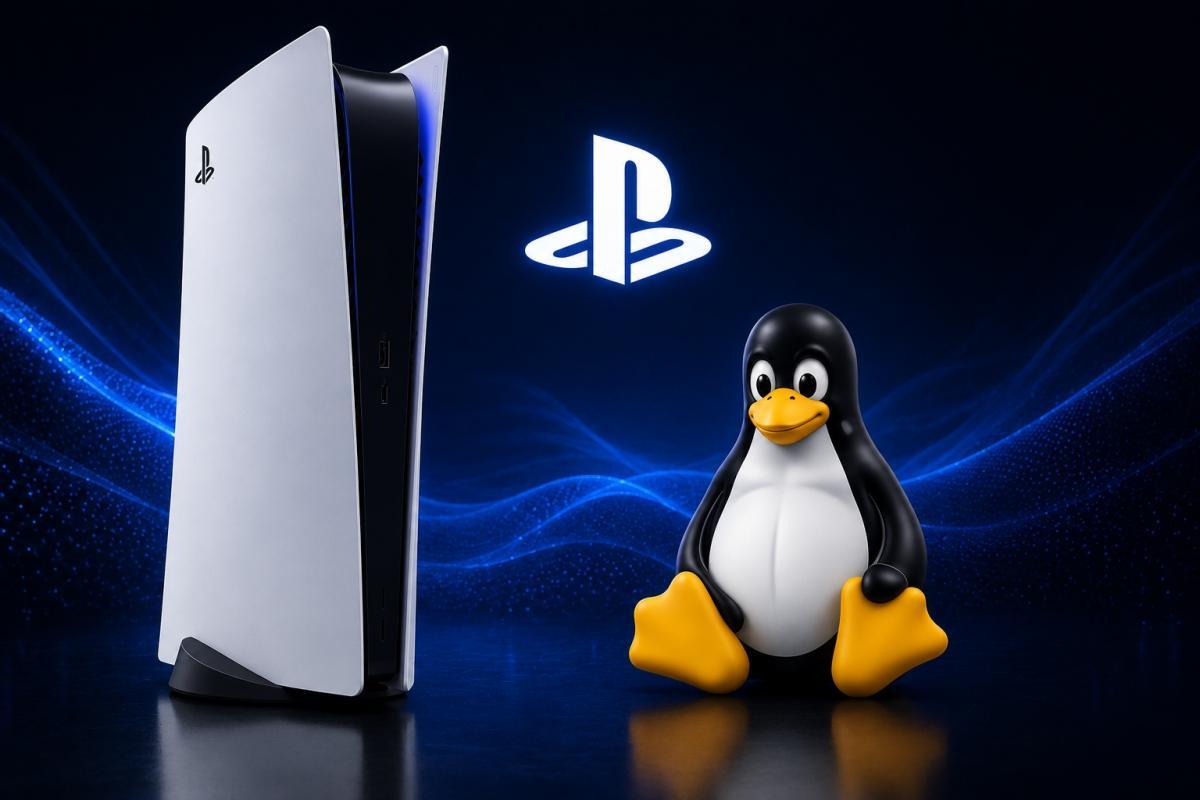 Juegos y aplicaciones Linux en PS5 Interfaz de Linux en PlayStation 5