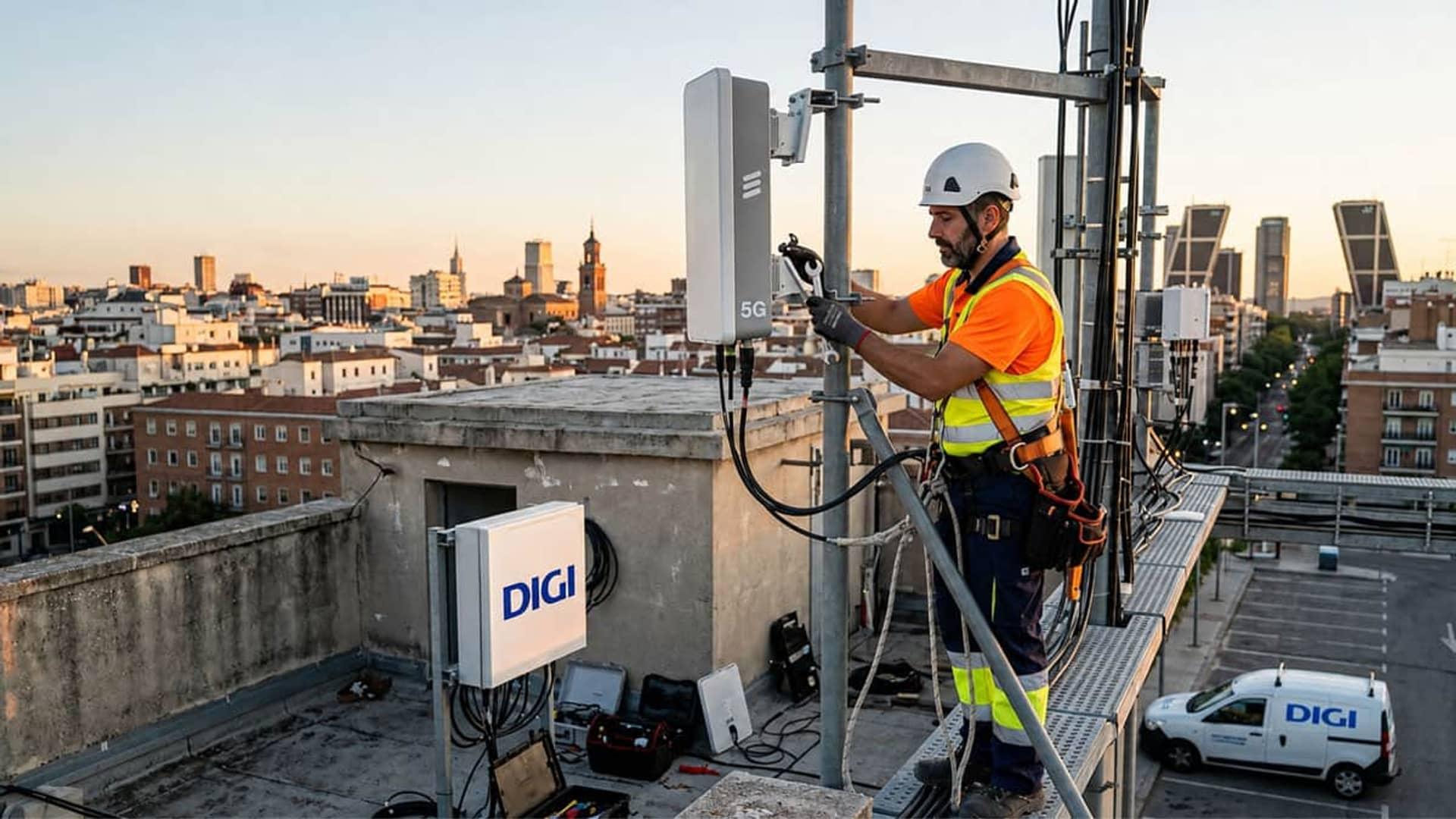 Cobertura móvil de Digi en España Mapa de cobertura de Digi