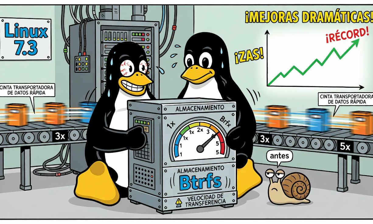 Linux 7.3 en consolas portátiles Linux 7.3 en consolas portátiles