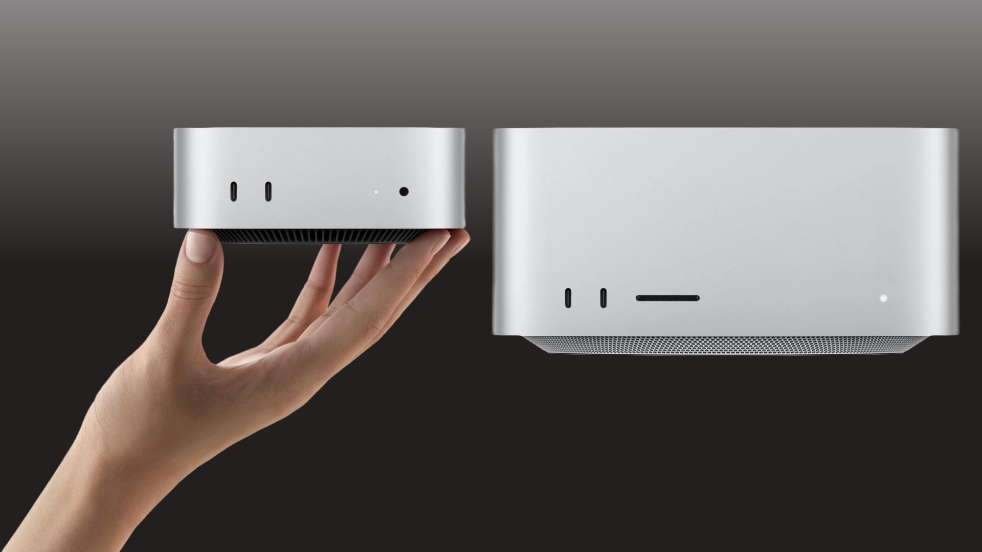 Conectividad profesional del Mac Studio M5 Ultra Puertos Thunderbolt 5 del Mac Studio M5 Ultra