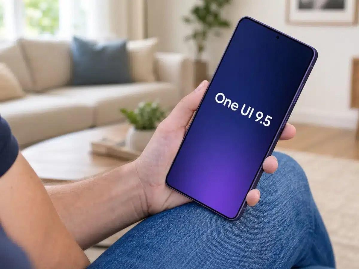 One UI 9.5 diseño renovado One UI 9.5 interfaz con efecto cristal