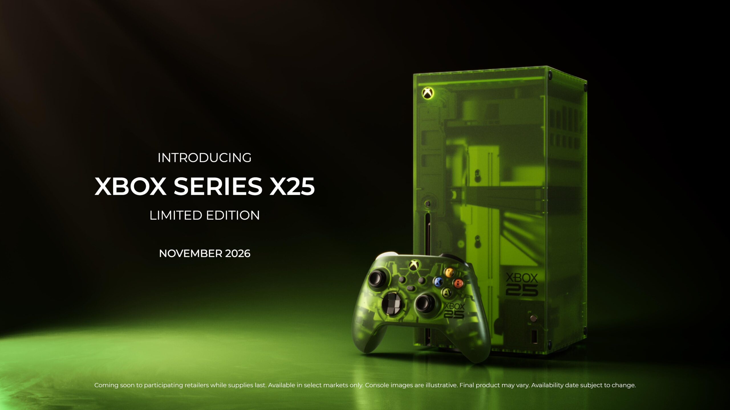 Xbox Series X25 edición 25 aniversario Xbox Series X25 edición 25 aniversario