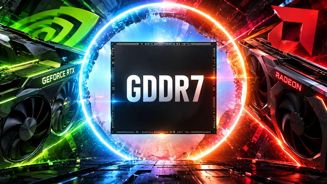 Chips GDDR7 Chips de memoria GDDR7 de alta capacidad