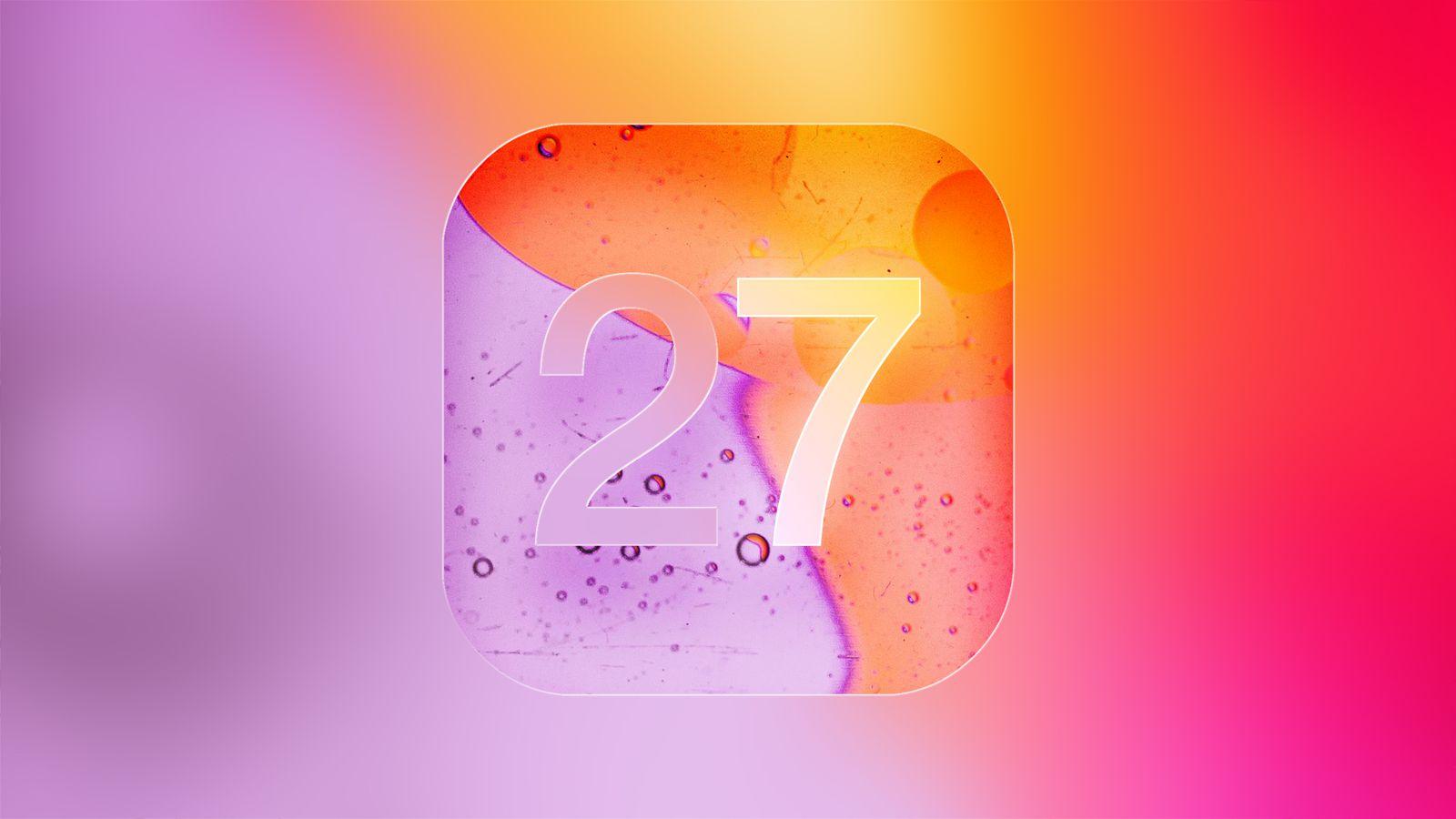 Rendimiento de iOS 27 Rendimiento de iOS 27