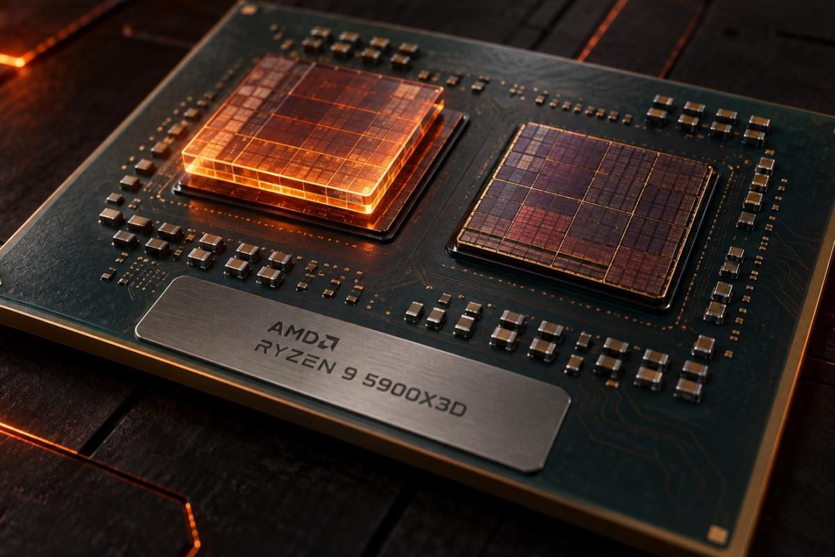 AMD Ryzen 9 5900X3D Procesador AMD Ryzen 9 5900X3D