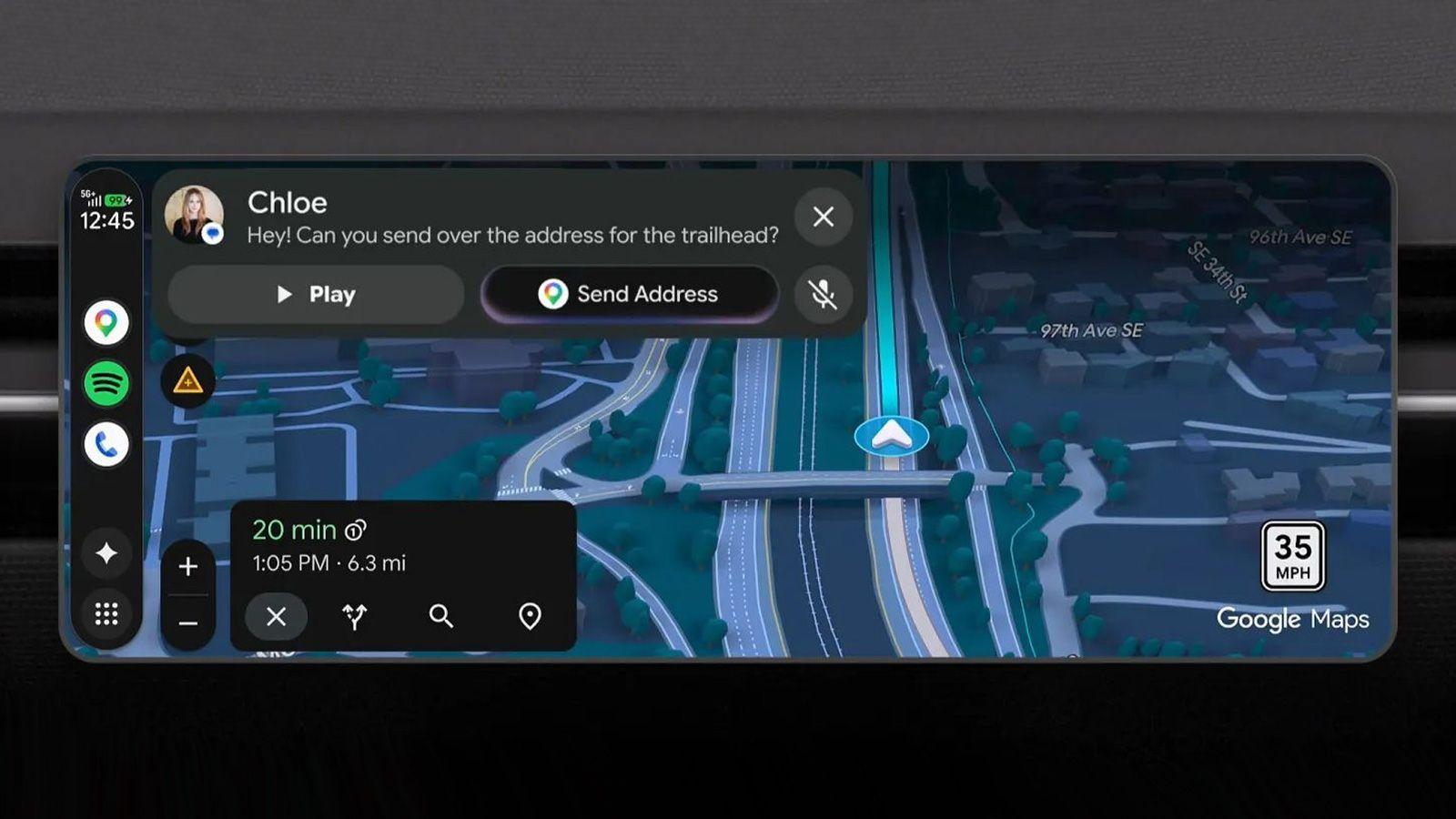 Android Auto Interfaz de Android Auto