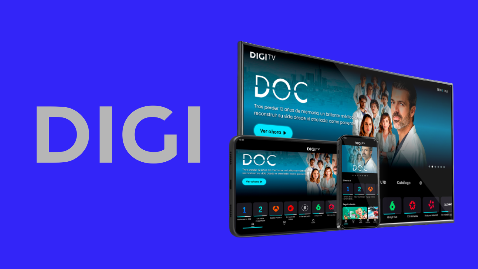 Nueva interfaz de Digi TV Nueva interfaz de Digi TV