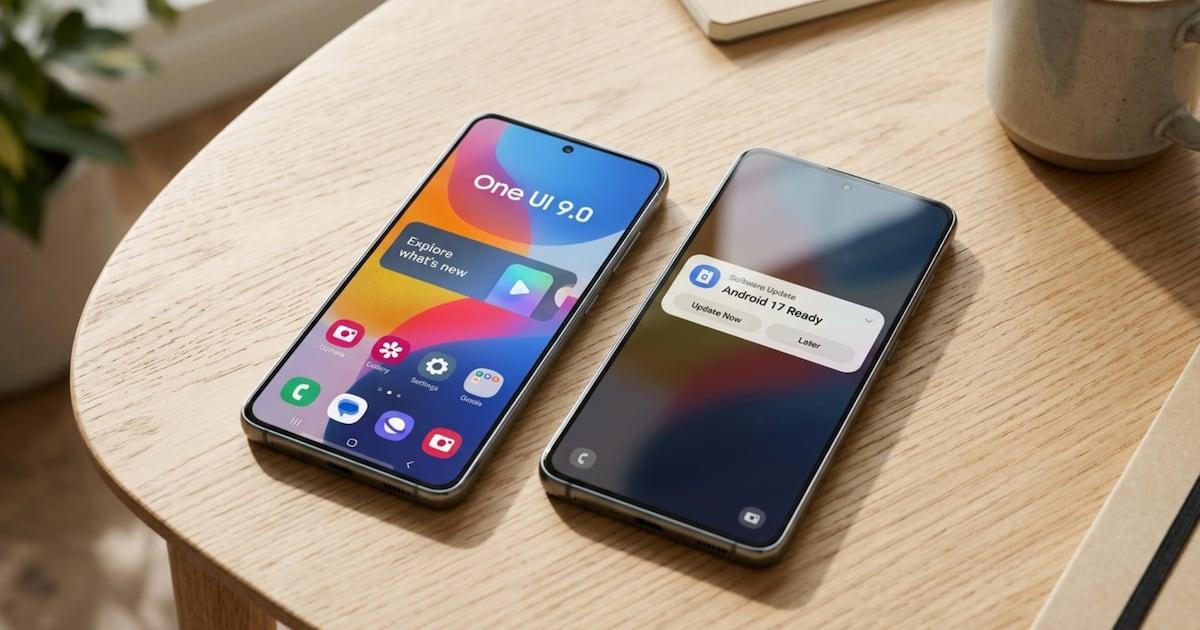 One UI 9 y actualización de Samsung One UI 9 en móviles Samsung