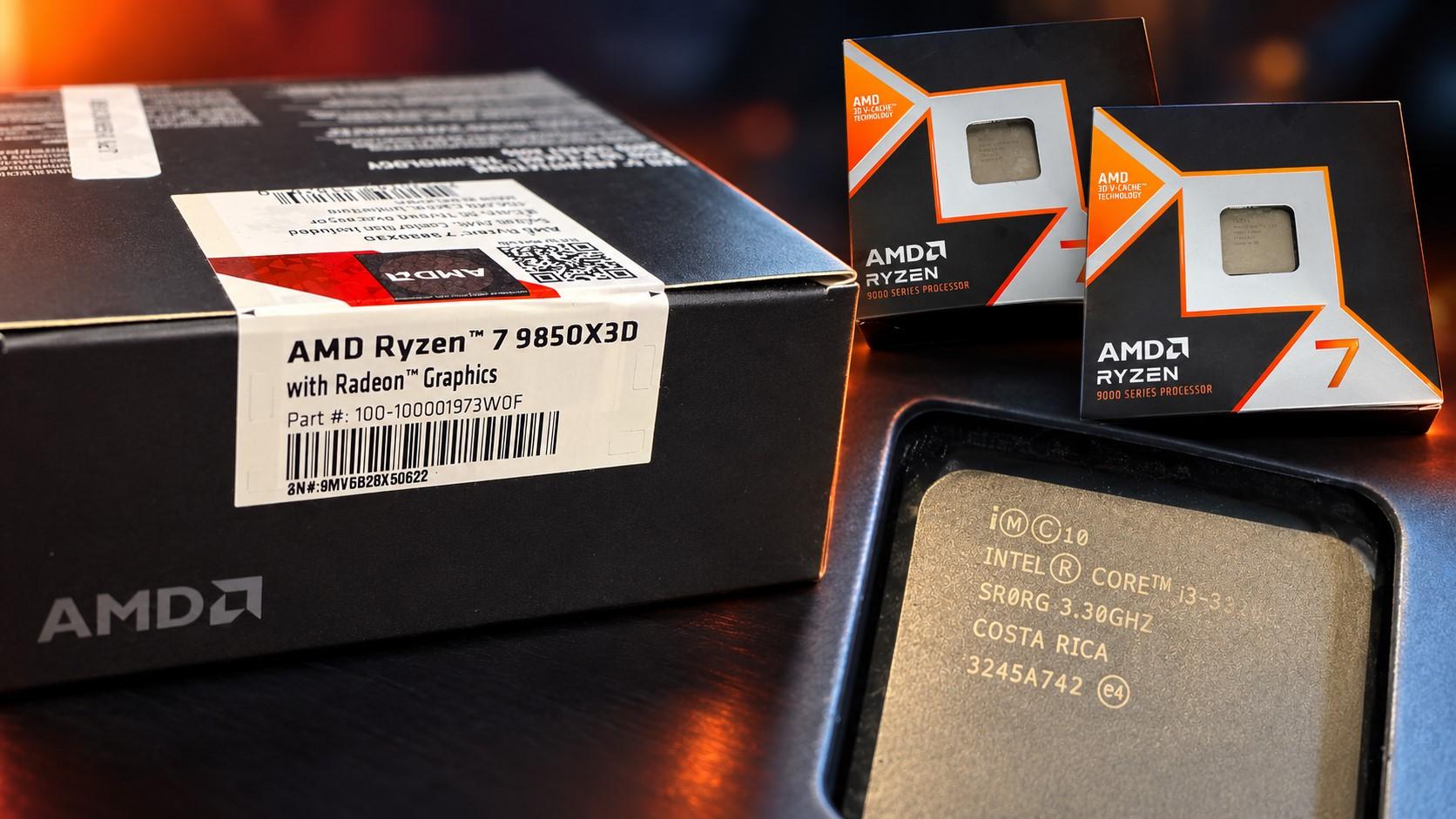 Ryzen 7 9850X3D de AMD Ryzen 7 9850X3D de AMD