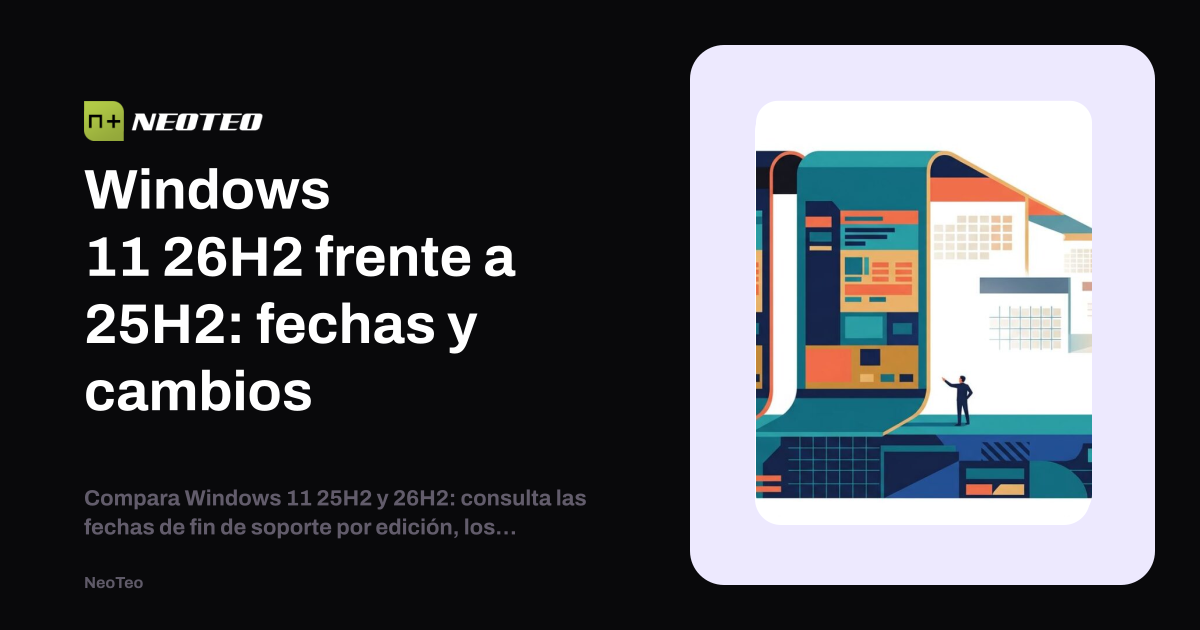 Windows 11 26H2 Actualización de Windows 11 26H2